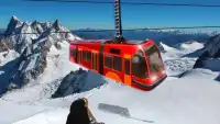 天空の路面電車電車シミュレータにスキーリゾート Screen Shot 2