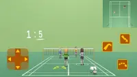 Badminton Double Screen Shot 3