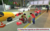 自転車 レスキュー ドライバ 救急車 ゲーム Screen Shot 3