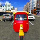 tuk tuk city driver: auto rickshaw 3d Simulator 19