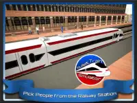 Speed Bullet Train Drive 3D Screen Shot 7