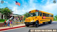 virtual niño alto colegio autobús motor simulador Screen Shot 2