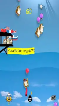 Hedgehog Balloon Race Screen Shot 6