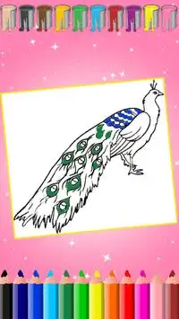 Birds Coloring Book Screen Shot 4