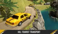 Crazy Yellow Taxi Driving 2020: Free Cab Simulator Screen Shot 8
