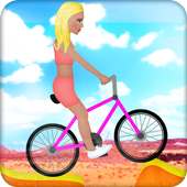gadis sepeda mendaki permainan