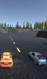 Блискавка МакКвін Автомобильная гонка 3D Screen Shot 0