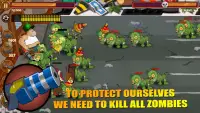 Fat Man Vs Zombies - Defence Battle PVZ4 Screen Shot 1