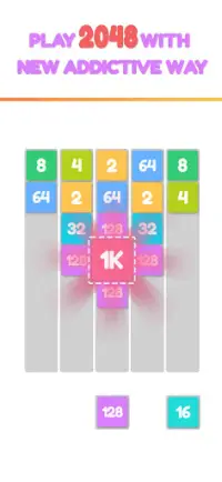 2048 Shoot and Merge: brick shooter, number puzzle Screen Shot 4