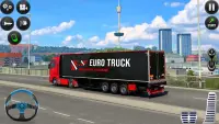 Euro camion de stationnement Screen Shot 0