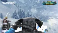 Drive Snowmobile Simulator Screen Shot 0