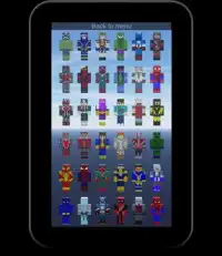 Heroes Skins for Minecraft Screen Shot 6