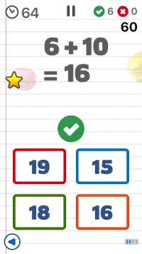 Jeux de maths enfants - lite Screen Shot 5