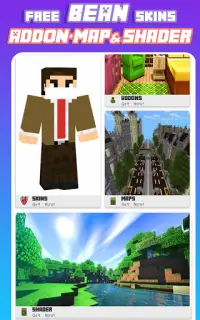 Mod Mr-Bean For MCPE Screen Shot 0