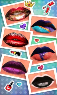 Lip Art 3D ASMR Satisfying Lipstick Makeover Game Screen Shot 4