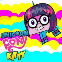 Rainbow Unicorn Pony Kitty 2021