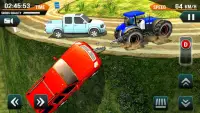 mengangkut duti traktor 2019 - Chained Tractor Tow Screen Shot 1