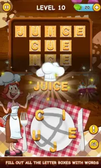 Word Search Game with Biscuits: Word Connect Screen Shot 3