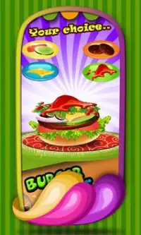 Hamburger Maker - koken spel Screen Shot 0