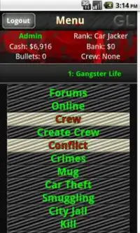 Gangster Life - MMORPG Screen Shot 0