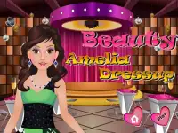 Beauty Amelia Dress up Games Screen Shot 0