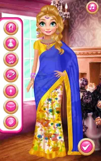 Royal Indian Wedding Rituals Dress up Games Screen Shot 2