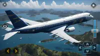 Летающие игры на самолете 3d Screen Shot 1