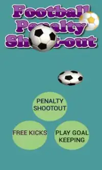 Football Penalty Shootout Screen Shot 0
