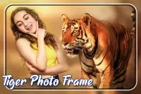 Tiger Photo Frame : Photo Editor Screen Shot 0
