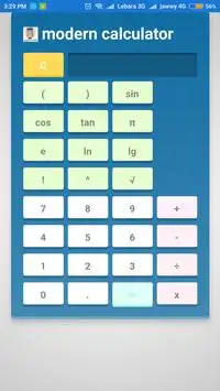 Modern Calculator Screen Shot 0