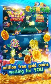 Lucky Fishing Online - Free Table Game Arcades Screen Shot 1