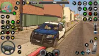 مدينة شرطة سيارة القيادة ألعاب Screen Shot 3