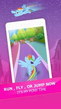 My little pinkie pony runner game Screen Shot 0