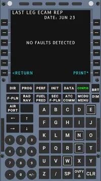 A320 CFDS Maintenance Trainer Screen Shot 2