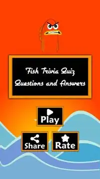 Angry Fish : Education and Learning trivia quiz Screen Shot 3