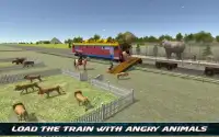 غضب الحيوانات النقل قطار Screen Shot 10
