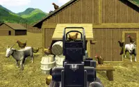 정글 치킨 사냥 - 모피 슈팅 로스터 3D Screen Shot 1