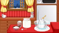 केक जन्मदिन खाना पकाने का खेल Screen Shot 2