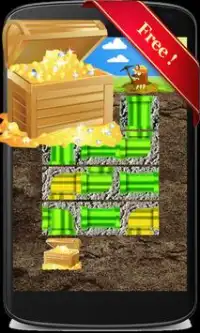 Brain Game Gold Miner Pipes Screen Shot 0