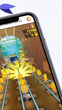 Subway dmg Super Runner free Game Screen Shot 2