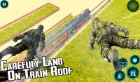 Military Train Shooting Game: Euro Train Simulator Screen Shot 5