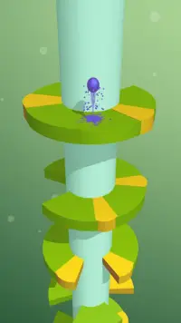 Spiral Ball Jump Game Screen Shot 1