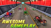 Superhero Atv Quad Hunters - Endless Tuner Games Screen Shot 2