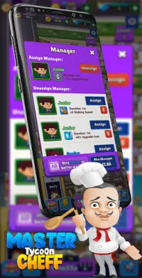 Master Chef Idle Tycoon Screen Shot 0