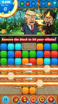 Puzzle & Trump - AI 3-matching puzzle game Screen Shot 3