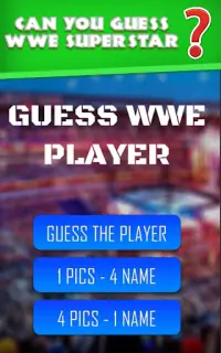 Guess Wrestler SuperStar Screen Shot 0