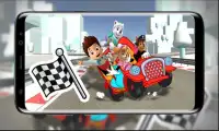 Paw puppy patrol subway racing games Screen Shot 0