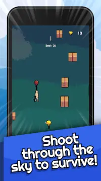 Bollean : shoot, jump and dodge Screen Shot 2