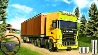 Heavy US Cargo Truck Simulator Screen Shot 1
