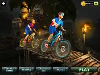 Downhill Superhero Kids Bicycle Rider Screen Shot 10